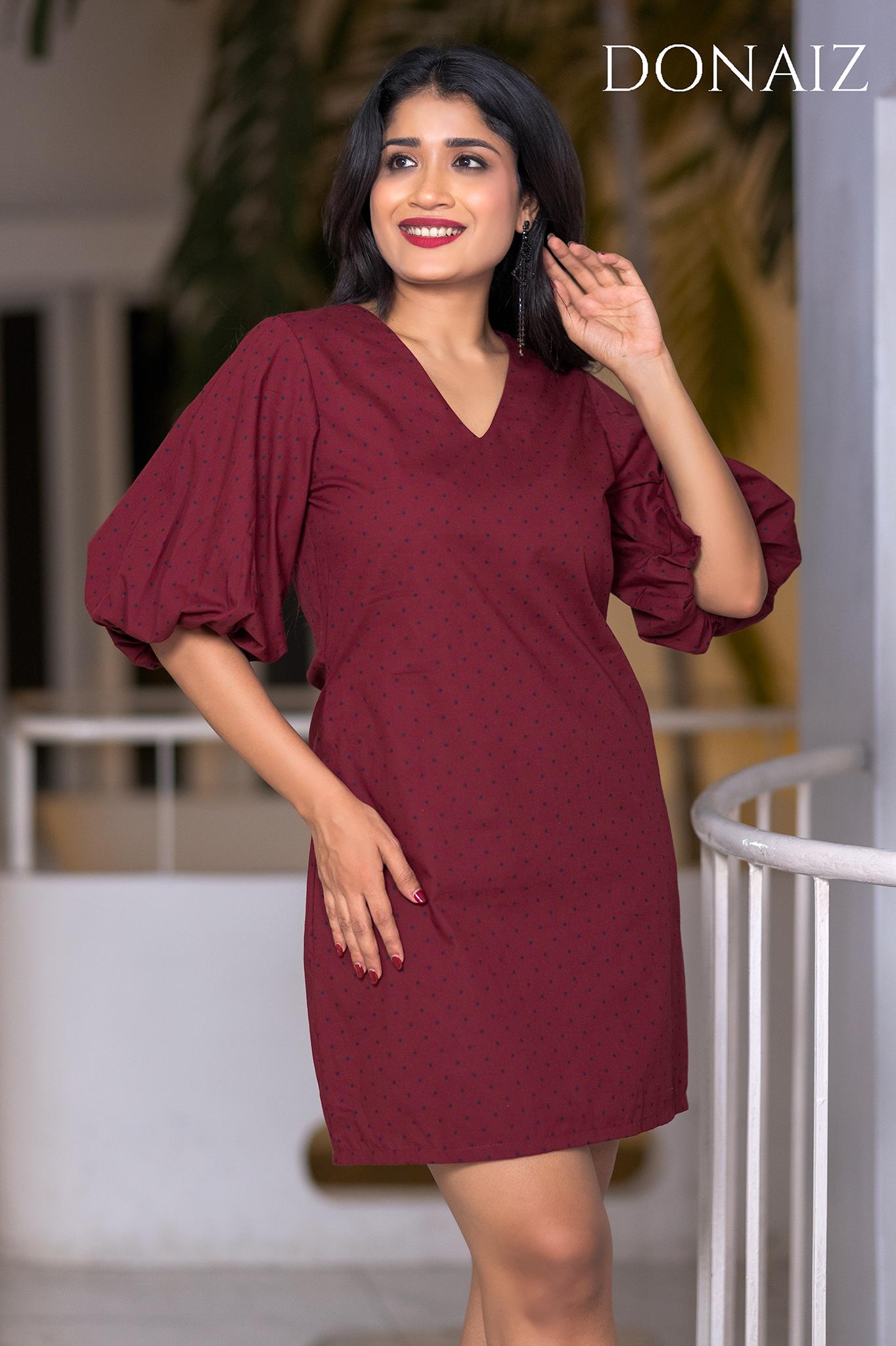 Enchanting Puffy sleeve Dress