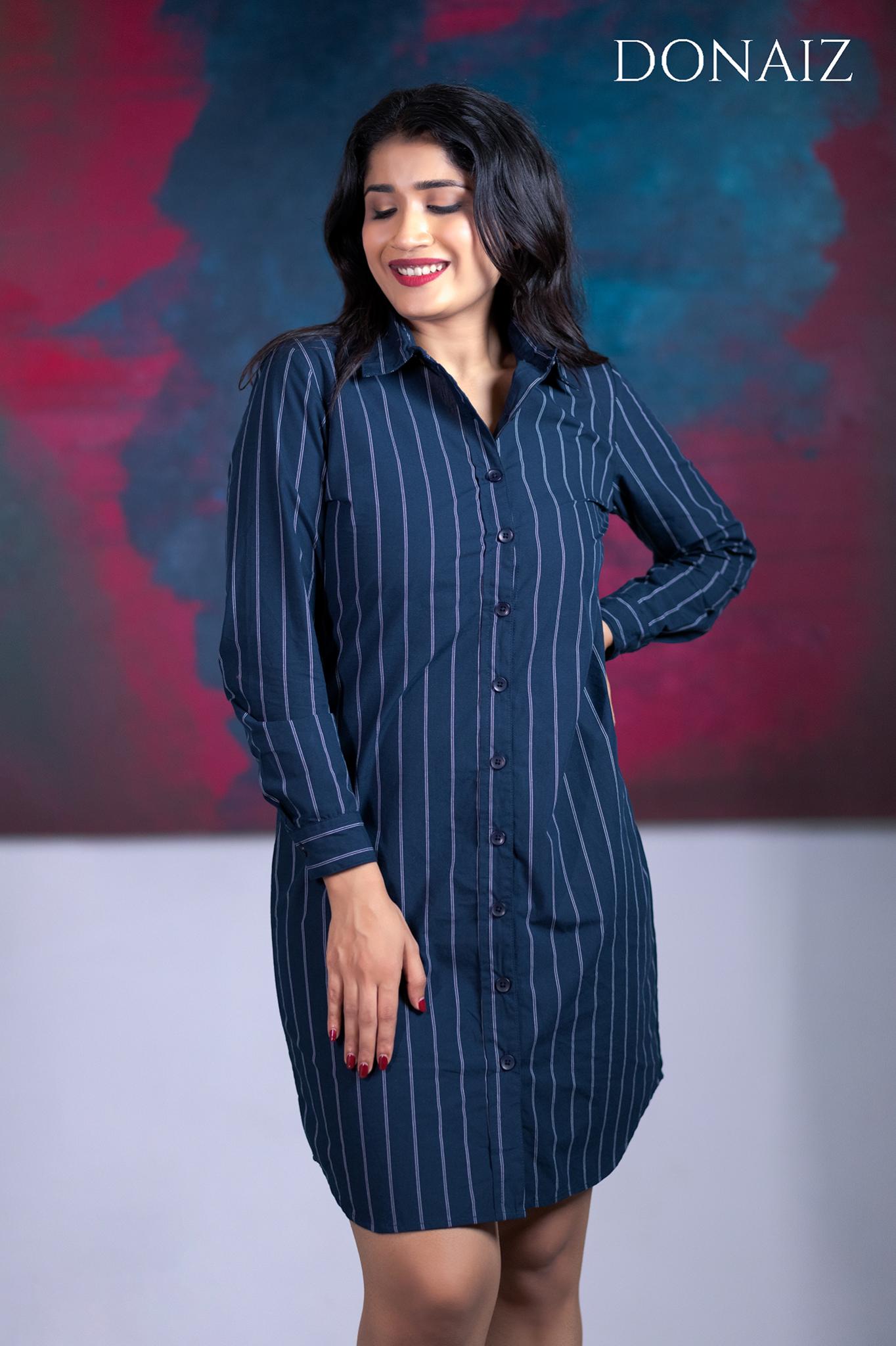 Long Sleeve Shirt Dress