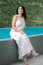 Sleeveless Linen Maxi Dress