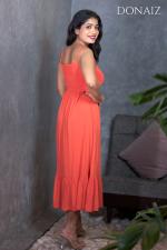 Strapped Smock Dress